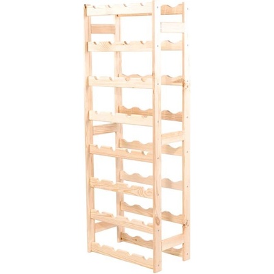 AtmoWood Dřevěný regál na víno 32 lahví