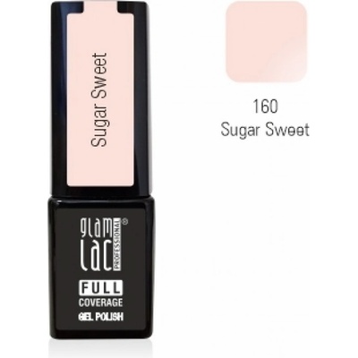 GlamLac Gel lak růžový 160 Sugar Sweet 6 ml