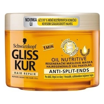 Gliss Kur Oil Nutritive extra intenzivní regenerační maska 200 ml
