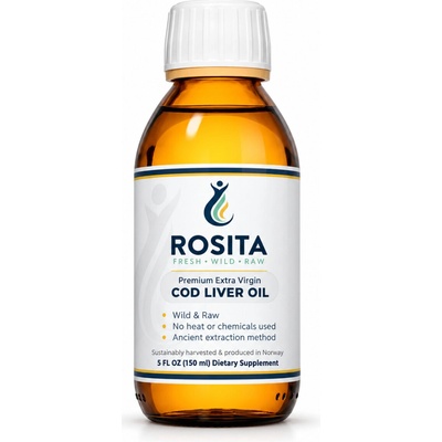 Rosita Extra panenský olej z tresčích jater tekutý 150 ml