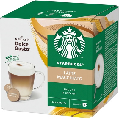 Nescafé Dolce Gusto Starbucks Latte Macchiato kávové kapsule 12 ks