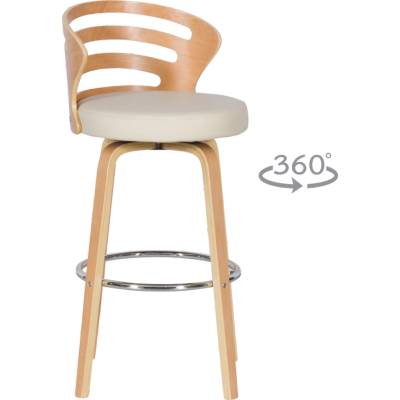 Carmen Бар стол Carmen 4041 - бук - крем