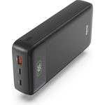 Hama PD27-W65, 27000 mAh, 2х USB-C, USB-A, Бързо зареждане, Черен (HAMA-201781)