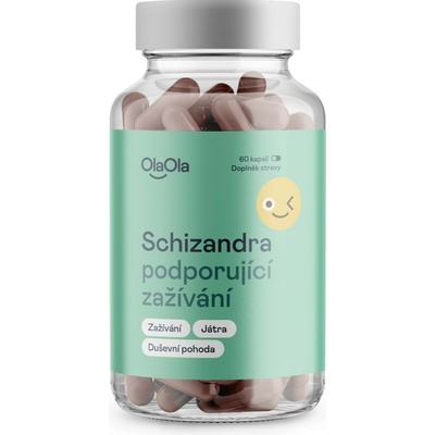 OlaOla Schizandra podporujúca zažívanie 60 kapsúl