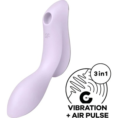 Satisfyer Curvy Trinity 2 2v1 s tlakovými vlnami