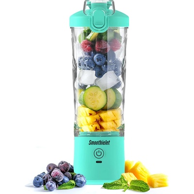 SmoothieJet přenosný USB smoothie 600 ml - voděodolný Farba: Mentolová