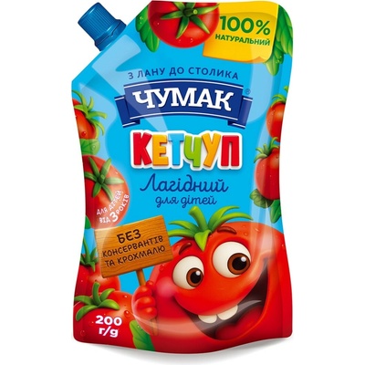 Čumak Kečup jemný pro děti 200 g