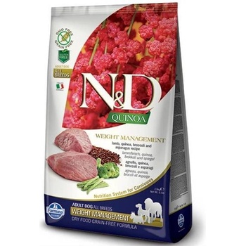 N&D GF Quinoa Weight Management Adult Dog Lamb 7 kg