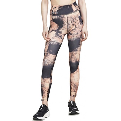 Craft ADV Essence Run dámske nohavice oranžová čierna