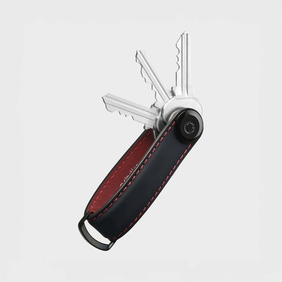 Klíčenka ORBITKEY Key Organiser Matte Leather Ember