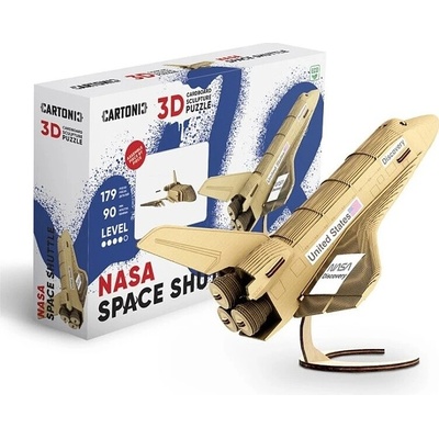 Cartonic 3D puzzle NASA SPACE SHUTTLE 179ks