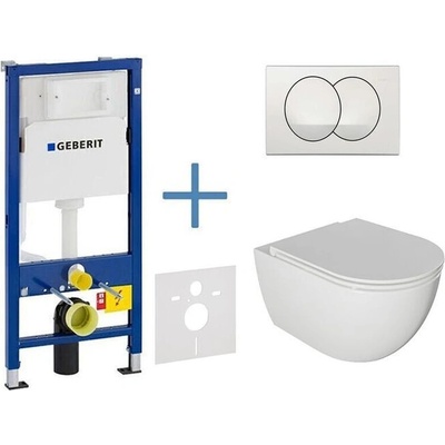 Geberit Duofix s tlačítkem Delta SANI11CA3136