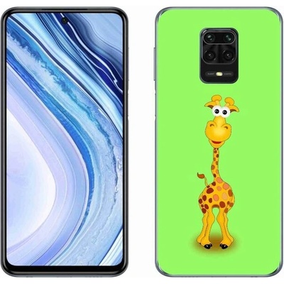 Pouzdro mmCase Gelové Xiaomi Redmi Note 9 Pro - kreslená žirafa – Hledejceny.cz