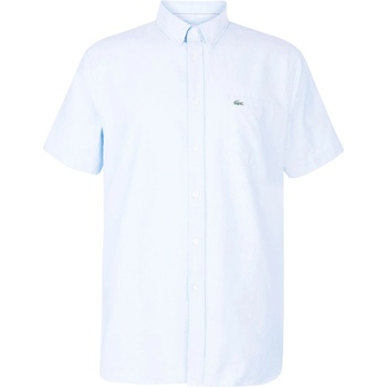 Lacoste Риза с къс ръкав Lacoste Short Sleeve Oxford Shirt - Hemisphere 58M