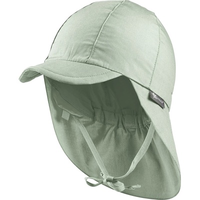 Sterntaler Детска шапка с козирка Sterntaler Kids' Peaked Cap with Neck Flap Cap - Eisgrün - размер 43 cm (904-3659-0711)