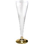 Horecano RK-Чаша 120ml със златна основа(DC. 120-PS302) полистирен (0151703)