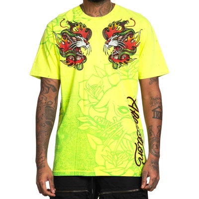 AFFLICTION мъжка тениска affliction - fire guide - a26040-onyp