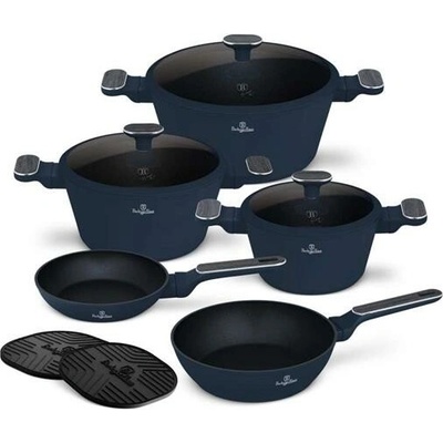 BERLINGERHAUS Súprava riadu s titánovým povrchom 10 ks Deep Sea Collection