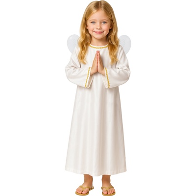 Fiestas Guirca Детски костюм - Ангел Размер - деца: L: 129-137 см