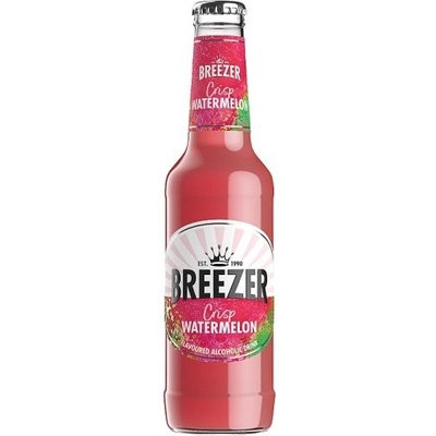 Bacardi Breezer Watermelon 4% 0,275 l (holá láhev)