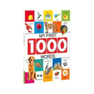My First 1000 Words: Early Learning Picture Book to Learn Alphabet, Numbers, Shapes and Colours, Transport, Birds and Animals, Professions, | No Author (ISBN: 9789388144117)