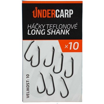 UnderCarp Teflónový LONG SHANK Veľ. 10 10ks