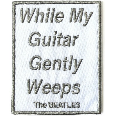 Nažehlovačka The Beatles - While My Guitar Gently Weeps