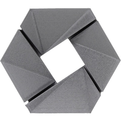 3DJAKE easyPETG Matte Silber - 1, 75 mm / 1000 g (9010707008378)