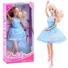 Sonstige Tanečnica Anlily Doll v modrých šatách