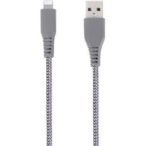 Vivanco Кабел Vivanco 61689, от USB A(м) към Lightning(м), 1.5m, сив (61689)