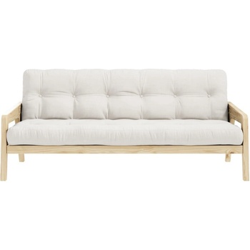 Karup Design Бял/бежов разтегателен диван 204 cm Grab - Karup Design (132101701)