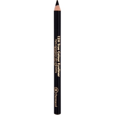 Dermacol oční linky 12H True Colour Eyeliner 8 černá 2 g