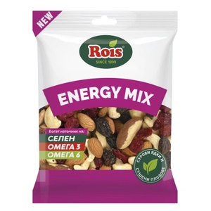 ROIS Микс от ядки и сушени плодове Energy Mix 150 г