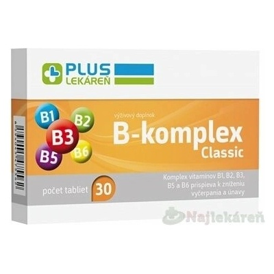 Plus Lékárna B-Komplex Classic 30 tablet