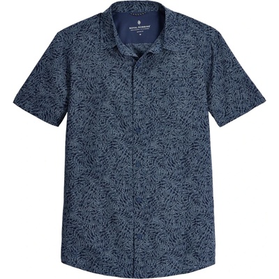 Royal Robbins Мъжка риза с копчета Royal Robbins Amp Lite II S/S Shirt - Naval Frond Pt (033-2702-0611)