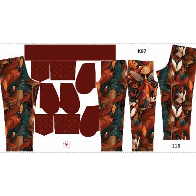 Takoy Panel se střihem rozšířené softshellové kalhoty víla Vera 116 - Jarní softshell