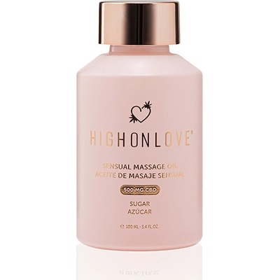 HighOnLove CBD Sensual Massage Oil Sugar High 100 ml