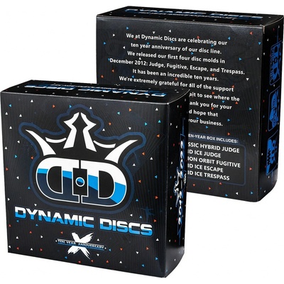 Dynamic Discs 10 Year Anniversary Box 5 disků