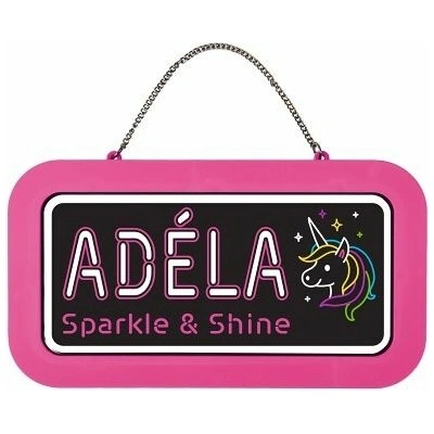 ALBI Neonová cedulka se jménem - Adéla