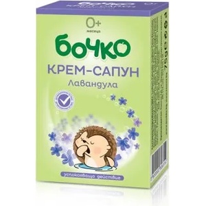 Бочко бебешки крем сапун с лавандула 75гр