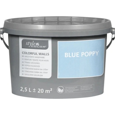 StyleColor Blue Poppy 2,5 l modrá
