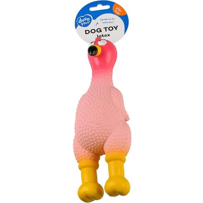 Duvo Plus - Забавна латексова кучешка играчка във форма на птица, 8x23x7 см. / 1 брой
