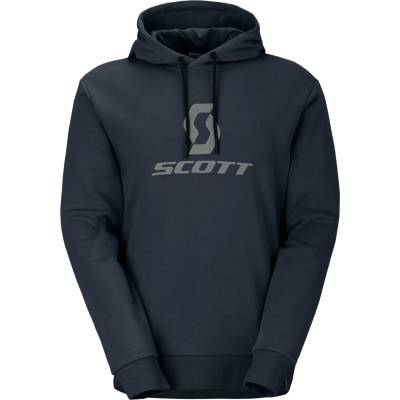 SCOTT Мъжки суичър Scott Hoody Icon L/S Hoodie - Dark Blue (017-4353-0213)