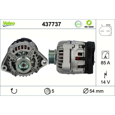 Alternátor VALEO 437737