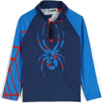 Spyder Bug-Zip Chlapčenská mikina modrá