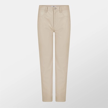 Image 1 of 7 For All Mankind Панталони 7 For All Mankind Easy Slim Trousers - Parchment