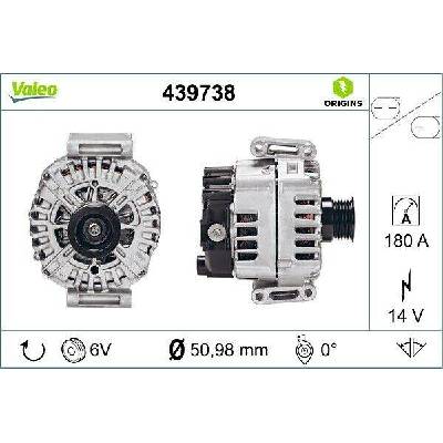 Generátor VALEO 439738
