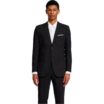 SELECTED Сако Selected Oasis Linen Slim blazer - Black (Black)