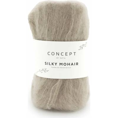 SILKY MOHAIR Katia Farby SILKY MOHAIR: 127 šampanské - NOVÁ