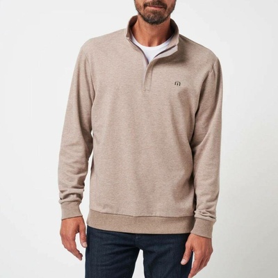 Travis Mathew CLOUD QUARTER ZIP 2.0 Portabella